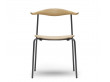 Mid-Century Modern CH 88T wood seat chair by Hans Wegner. New product.