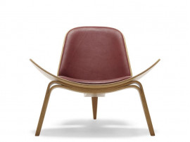 Mid-Century  modern scandinavian easychair model CH 07 or Shell Chair by Hans Wegner. New edition.