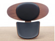 Fauteuil scandinave CH 07 ou Shell Chair. Nouvelle édition.