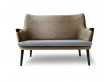 Mid century Modern Danish sofa model CH72 bicolor by Hans Wegner. New production