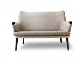 Mid century Modern Danish sofa model CH72 unicolor by Hans Wegner. New production
