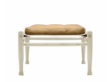 Mid-Century modern scandinavian footstool model KK47170 Safari footstool by Kaare Klint.