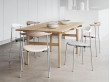 Table de repas scandinave modèle CH327. Edition neuve.