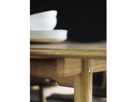 Mid-Century modern scandinavian dining table model CH327 by Hans Wegner.