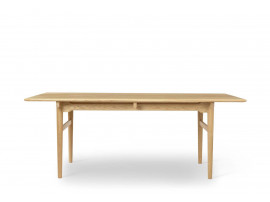 Mid-Century modern scandinavian dining table model CH327, 190 cm x 95 cm, by Hans Wegner.