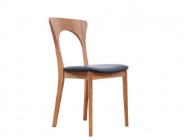 Mid-Century modern scandinavian dining chair model Peter by Niels Koefoed, new edition