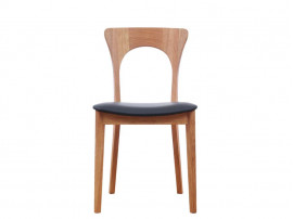 Mid-Century modern scandinavian dining chair model Peter by Niels Koefoed, new edition