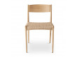 copy of Mid-Century  modern scandinavian Pia chair, smoked oak, by poul Cadovius. New edition.