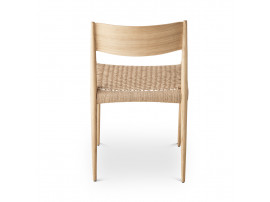 copy of Mid-Century  modern scandinavian Pia chair, smoked oak, by poul Cadovius. New edition.