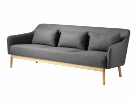 Canapé scandinave 3 pl, modèle Gesja.