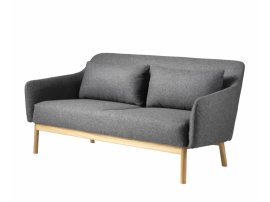 Canapé scandinave 2 pl, modèle Gesja.