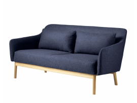 Canapé scandinave 2 pl, modèle Gesja.