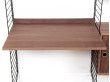 Mid-Century modern scandinavian shelves and desk String. New édition. 