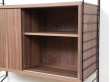 Mid-Century modern scandinavian shelves String System in walnut. New édition. 