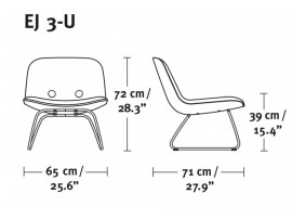 Eyes lounge chair EJ 3. 