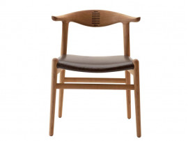 Mid-Century  modern scandinavian chair model Cow Horn PP505 by Hans Wegner. New production.