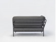 LEVEL outdoor modular Lounge Sofa. Dark Grey cushions.