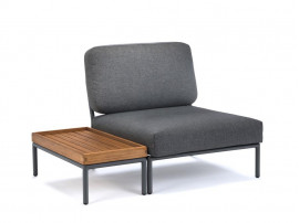 Canapé scandinave d'extérieur modulable modèle Level