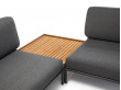 LEVEL outdoor modular Lounge Sofa. Dark Grey cushions.