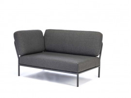 Canapé scandinave d'extérieur modulable modèle Level - Sofa accoudoir gauche