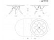 Table de repas scandinave modèle PP75/120 ou 140 cm. Edition neuve