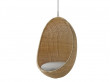 Fauteuil scandinave suspendu modèle Egg. Nouvelle édition.