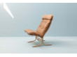 Mid modern century Siesta Classic armchair, hight back by Ingmar Relling. New edition.