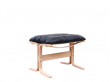 Mid modern century Siesta Classic foot stool by Ingmar Relling. New edition.