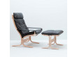 Mid modern century Siesta Classic armchair, hight back by Ingmar Relling. New edition.