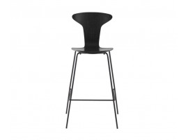 Mid-Century Modern scandinavian barstool model Munkegaard by Arne Jacobsen. New release .H 63/77 cm.