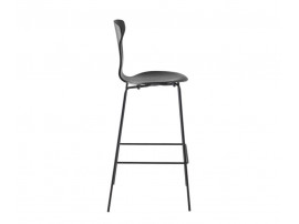 Mid-Century Modern scandinavian barstool model Munkegaard by Arne Jacobsen. New release .H 63/77 cm.