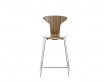 Mid-Century Modern scandinavian barstool model Munkegaard by Arne Jacobsen. New release .H 63/77 cm.