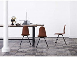 Tongue chair upholstered by Arne Jacobsen, new releases.