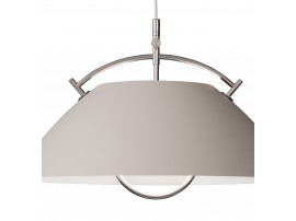 Mid-Century  modern scandinavian pendant lamp L037 light grey by Hans Wegner, with cable lift.