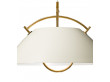 Suspension scandinave ajustable The Pendant L037 blanche. Edition neuve.