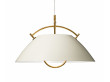 Suspension scandinave ajustable The Pendant L037 blanche. Edition neuve.