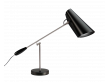 Mid-Century  modern  table lamp or desk lamp S-30016 Birdy black/steel by Birger Dahl. New release.