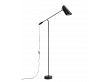 Mid-Century  modern floor  lamp S-30016 Birdy black/black by Birger Dahl. New release.