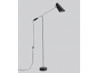 Mid-Century  modern floor  lamp S-30016 Birdy black/steel by Birger Dahl. New release.