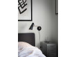 Mid-Century  modern wall  lamp S-30016 Birdy long arm black/black by Birger Dahl. New release.