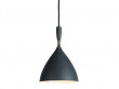Mid-Century  modern pendant  lamp Dokka black by Birger Dahl. New release.