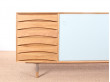 Enfilade scandinave en chêne, modèle AV01, nouvelle édition