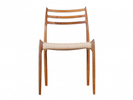 Mid-Century Modern danish chair model 78 by Niels O. Møller, new edition