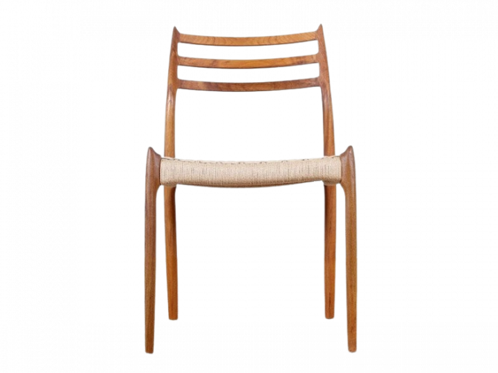 Mid-Century Modern danish chair model 78 by Niels O. Møller, new edition