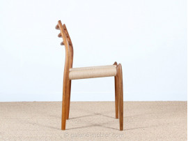 Mid-Century Modern danish chair model 78 by Niels O. Møller, new edition