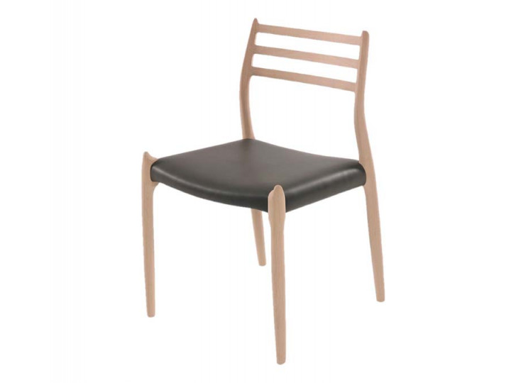 Mid-Century Modern danish chair model 78 by Niels O. Møller, new edition