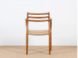 Mid-Century Modern danish arm chair model 62 by Niels O. Møller. New edition