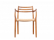 Mid-Century Modern danish arm chair model 62 by Niels O. Møller. New edition