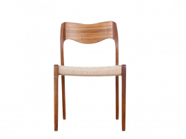 Mid-Century Modern danish chair model 71 by Niels O. Møller, new edition