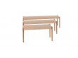 Banc scandinave n°63A. 120 cm. Nouvelle édition